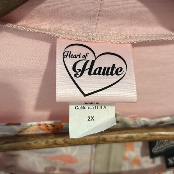 Retrolicious Mushroom Pocketed Dress With Pink Wrap Cardigan - Picture 12 of 15